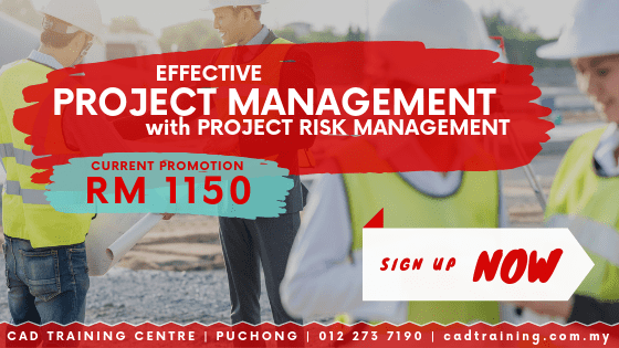 Project Management with Risk Management 2-day short course with CIDB points . CADTRAINING.COM.MY