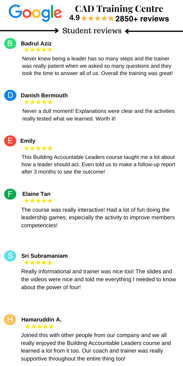 Google Review for Building Accountable Leaders Course | Leadership Training